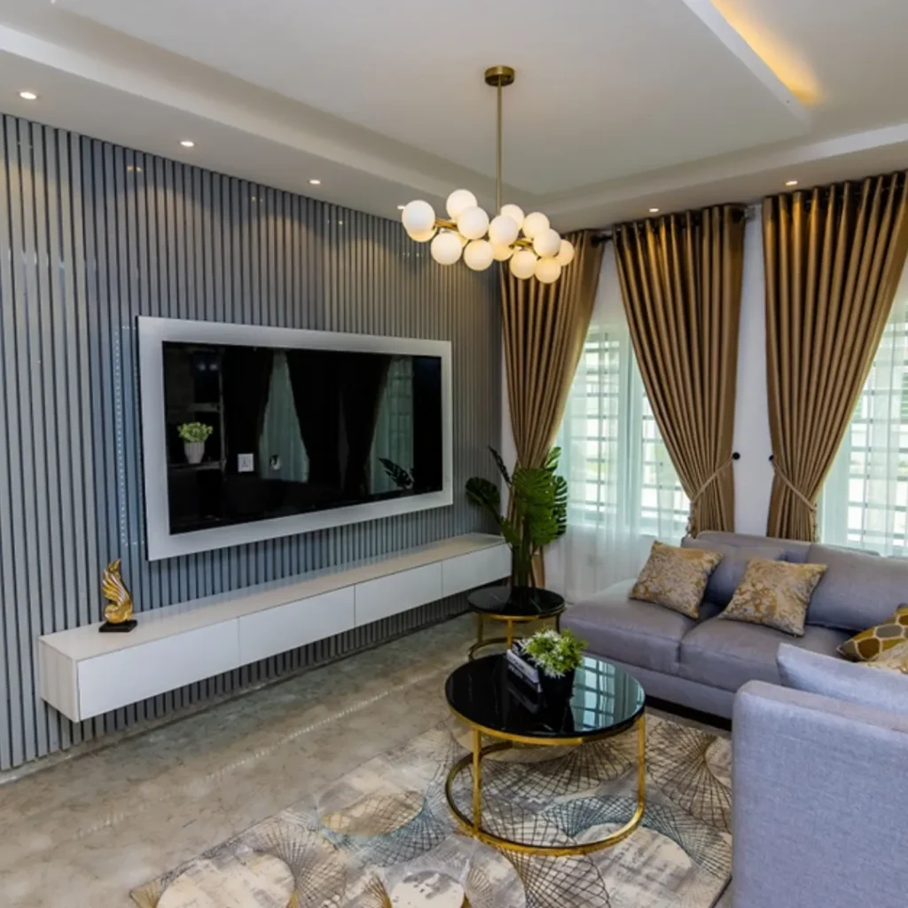 Luxury living room decor Mumbai-based designers