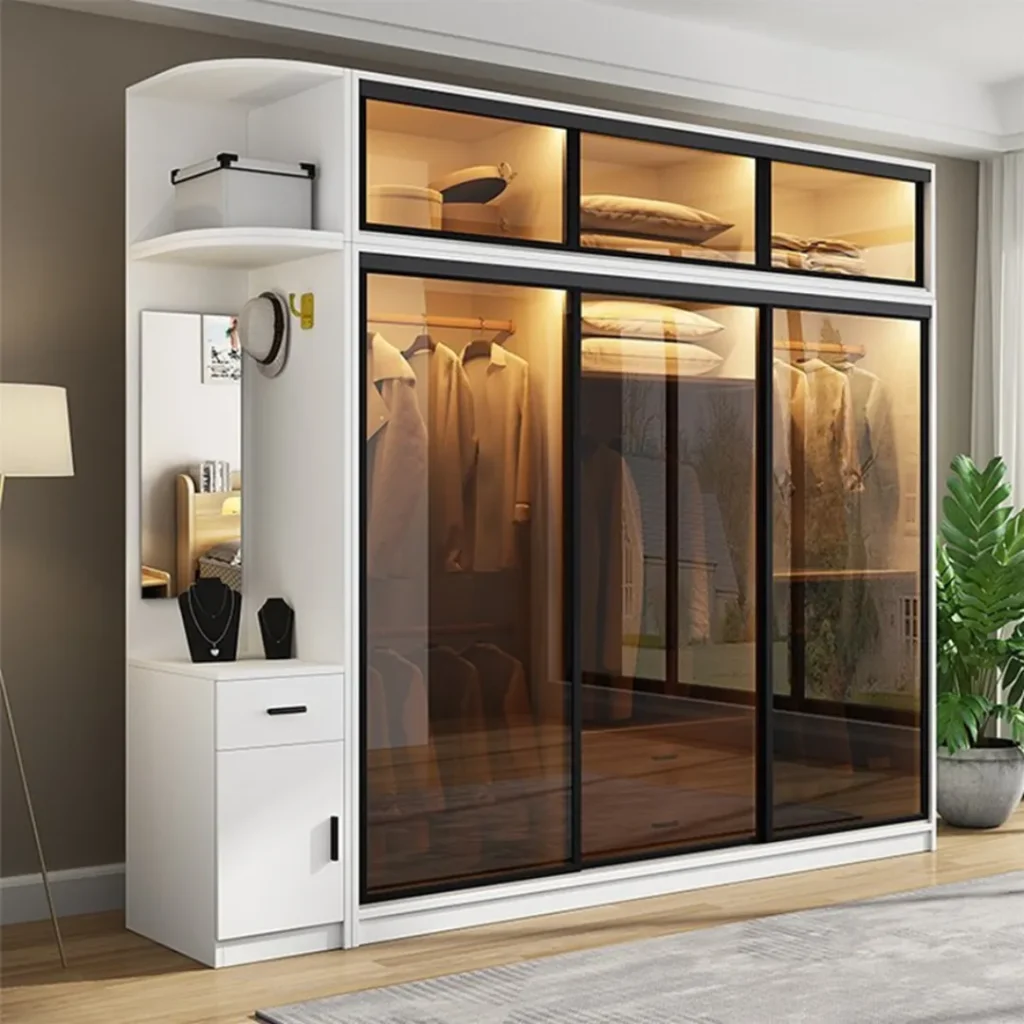 Space-saving modular wardrobes for small bedrooms in Mumbai