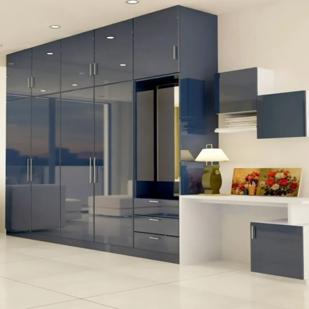 Premium-quality wooden wardrobes with customization in Mumbai
