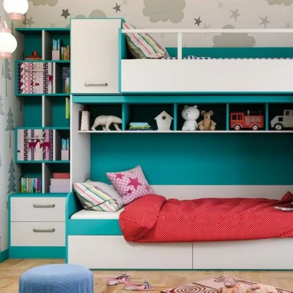 Colorful kids' playroom design services near me